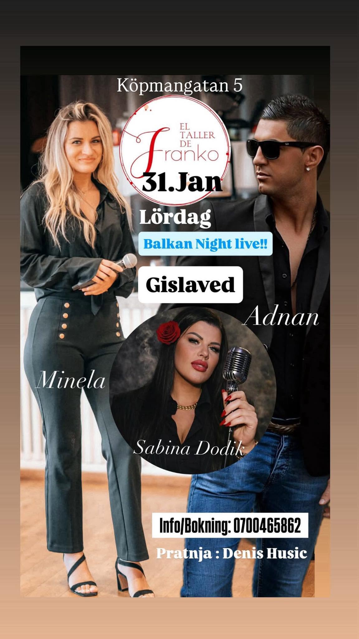 Minela · Adnan · Sabina Dodik · Denis Husic